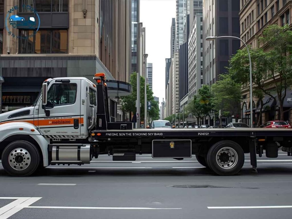 Complete Guide to Towing Services Melbourne | WE TOW ANYTHING 1 Flatbed tow truck in Melbourne CBD