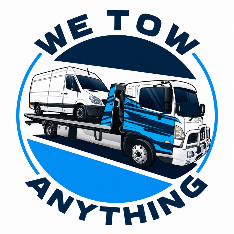 Logo We Tow Anything